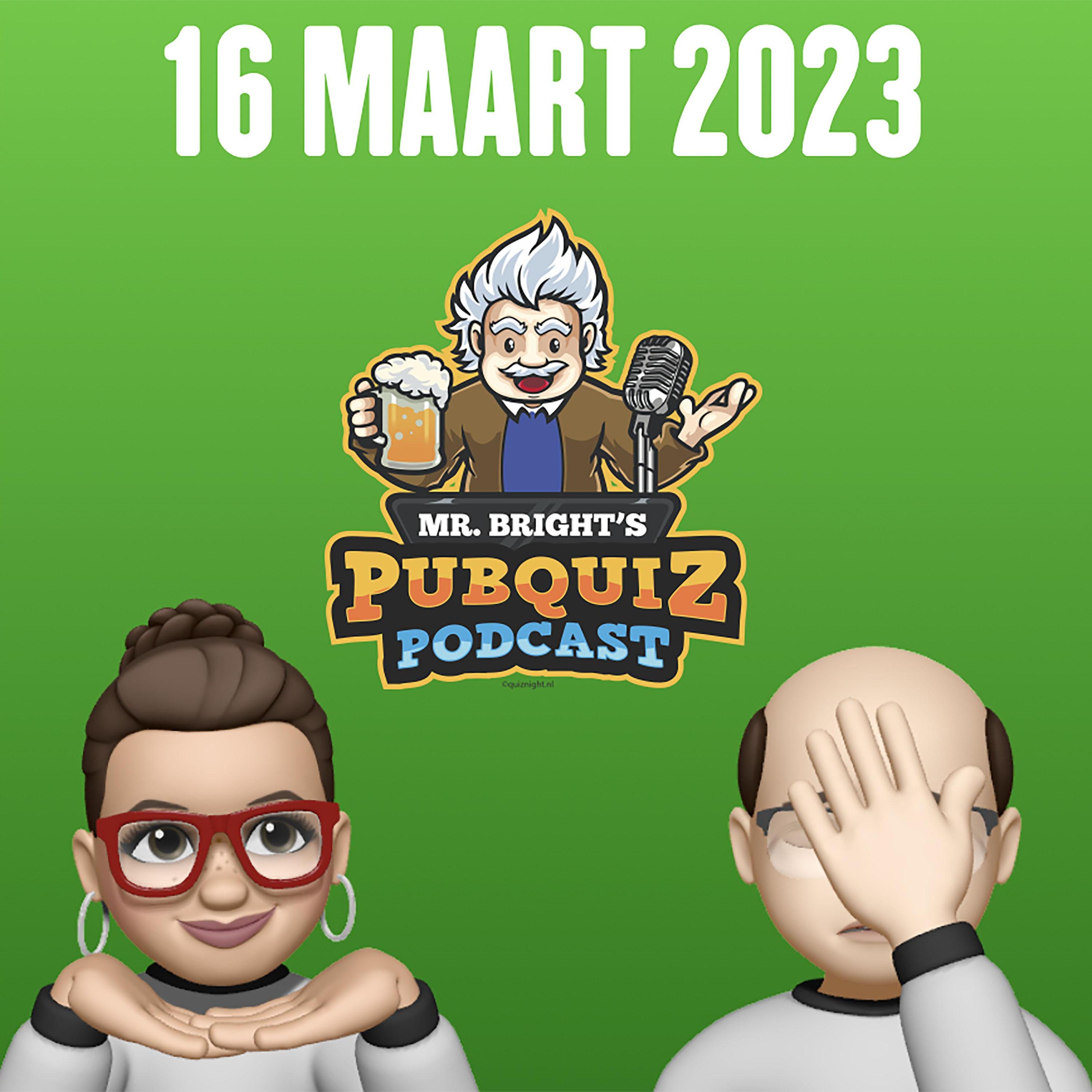 Pubquiz Podcast 16 maart 2023 episode artwork