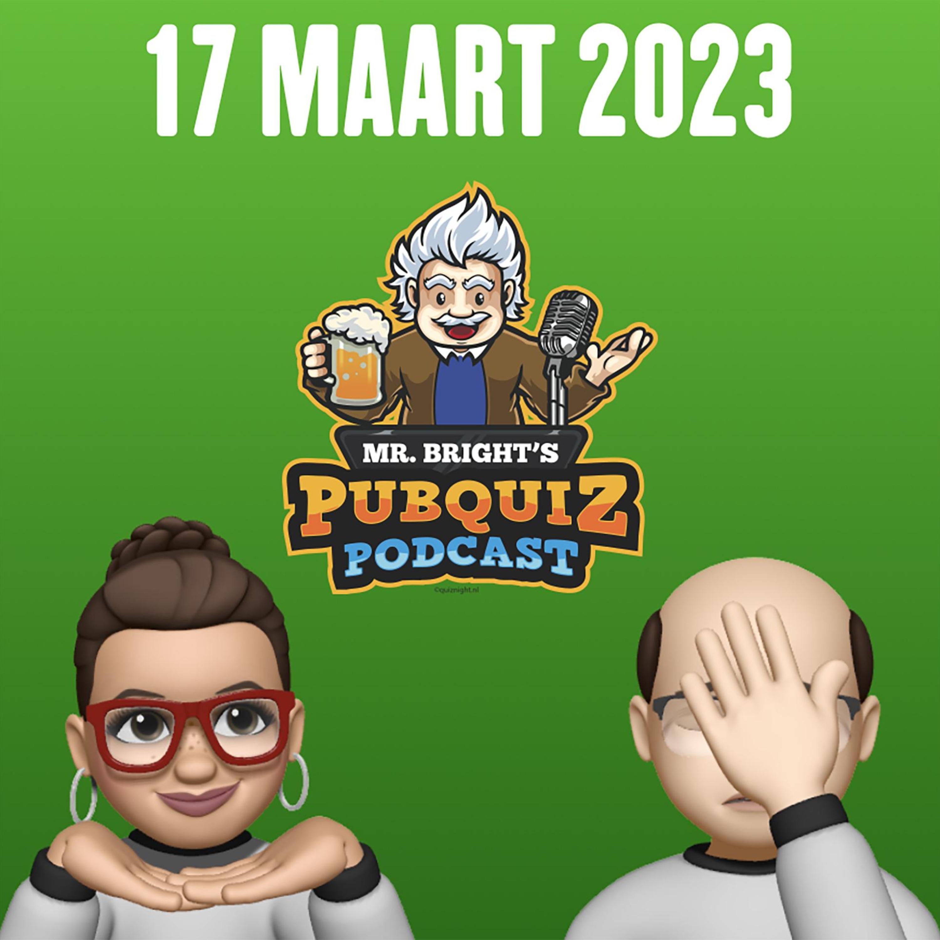 Pubquiz Podcast 17 maart 2023 episode artwork