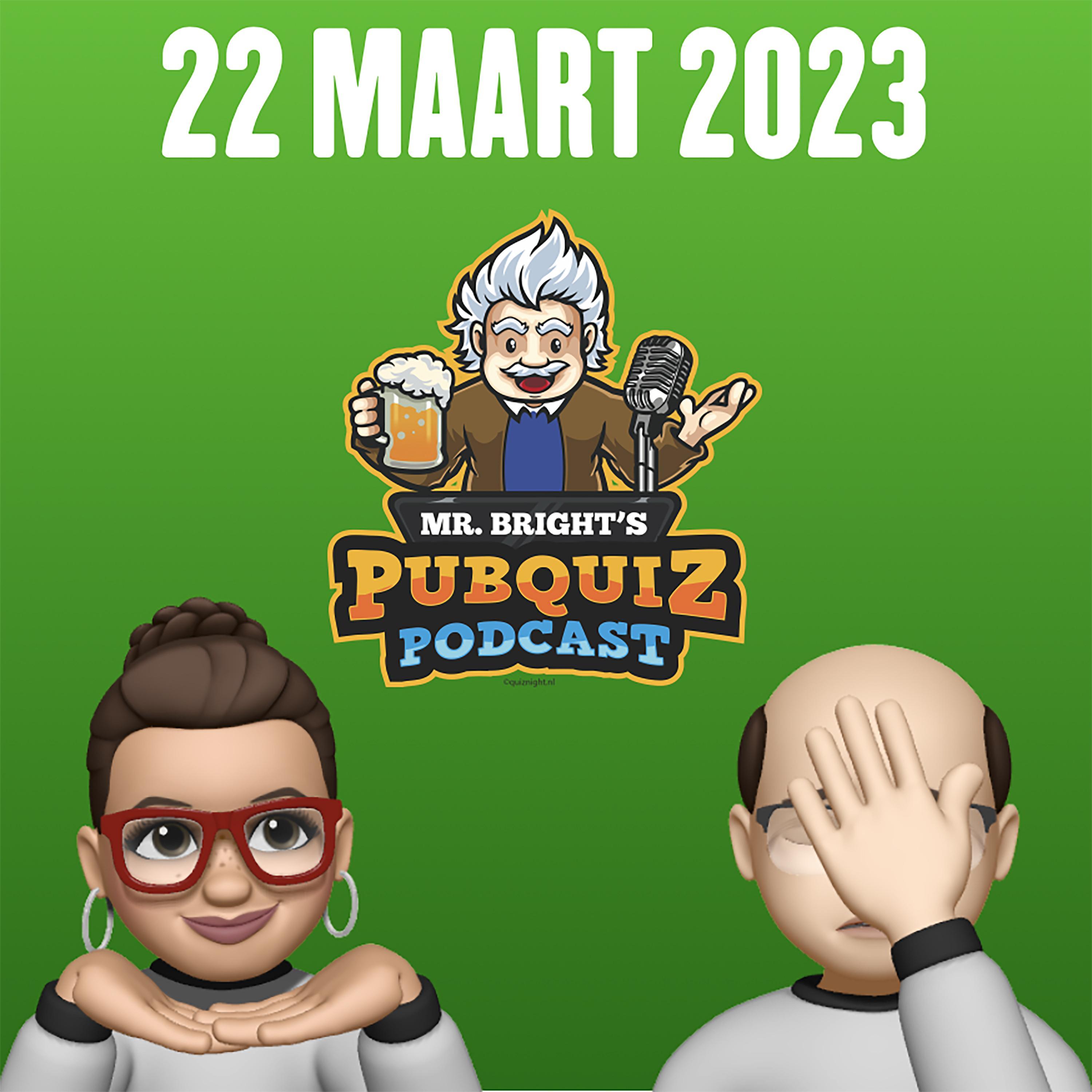 Pubquiz Podcast 22 maart 2023 episode artwork