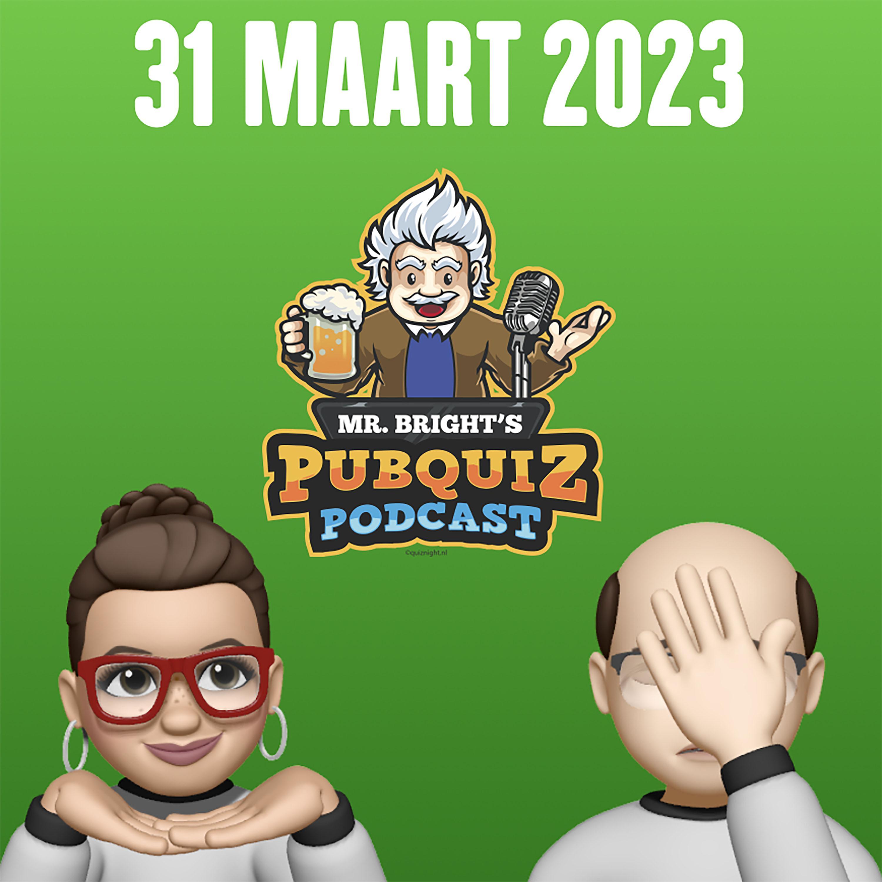Pubquiz Podcast 31 maart 2023 episode artwork