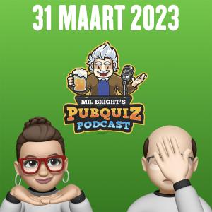 Pubquiz Podcast 31 maart 2023