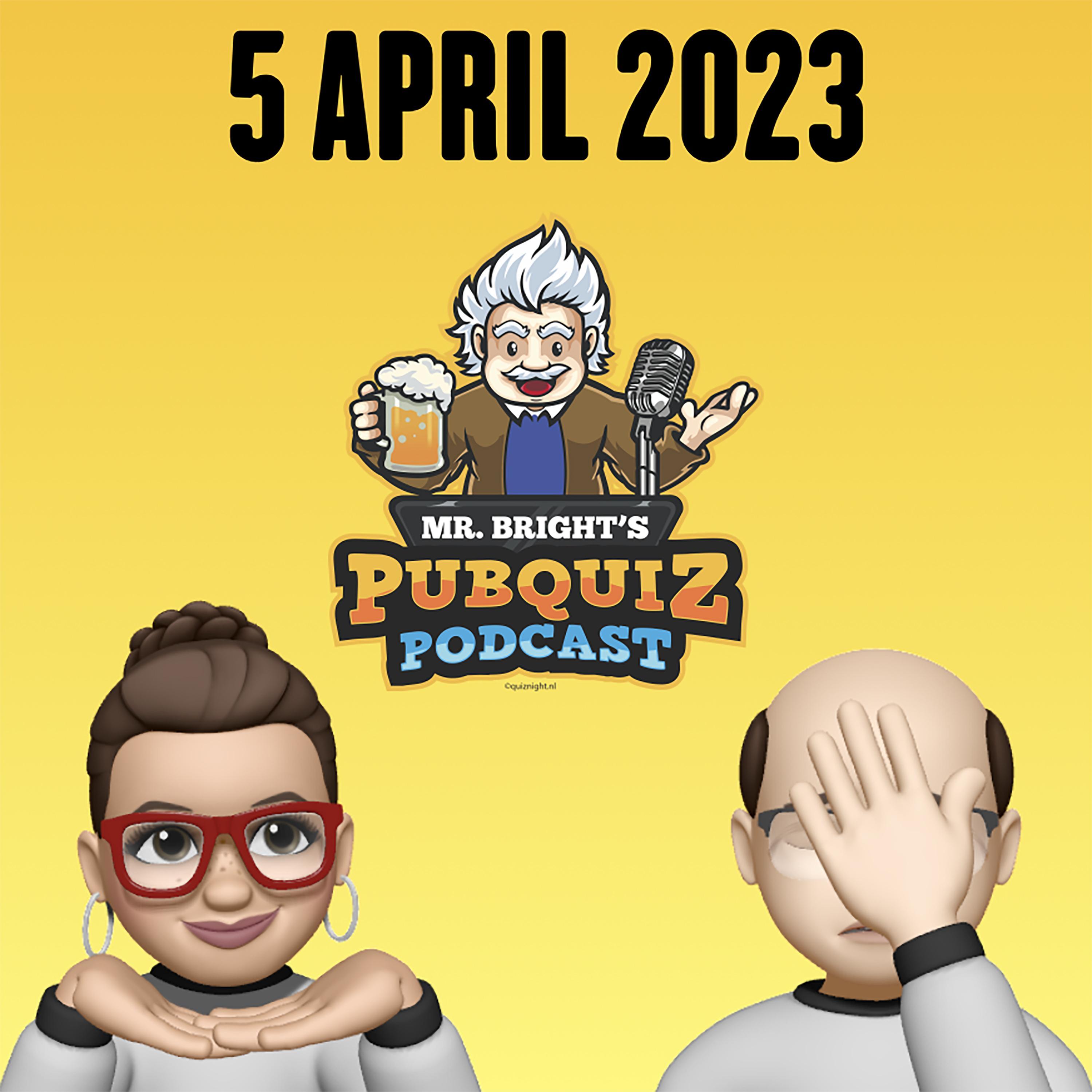 Pubquiz Podcast 5 april 2023 episode artwork