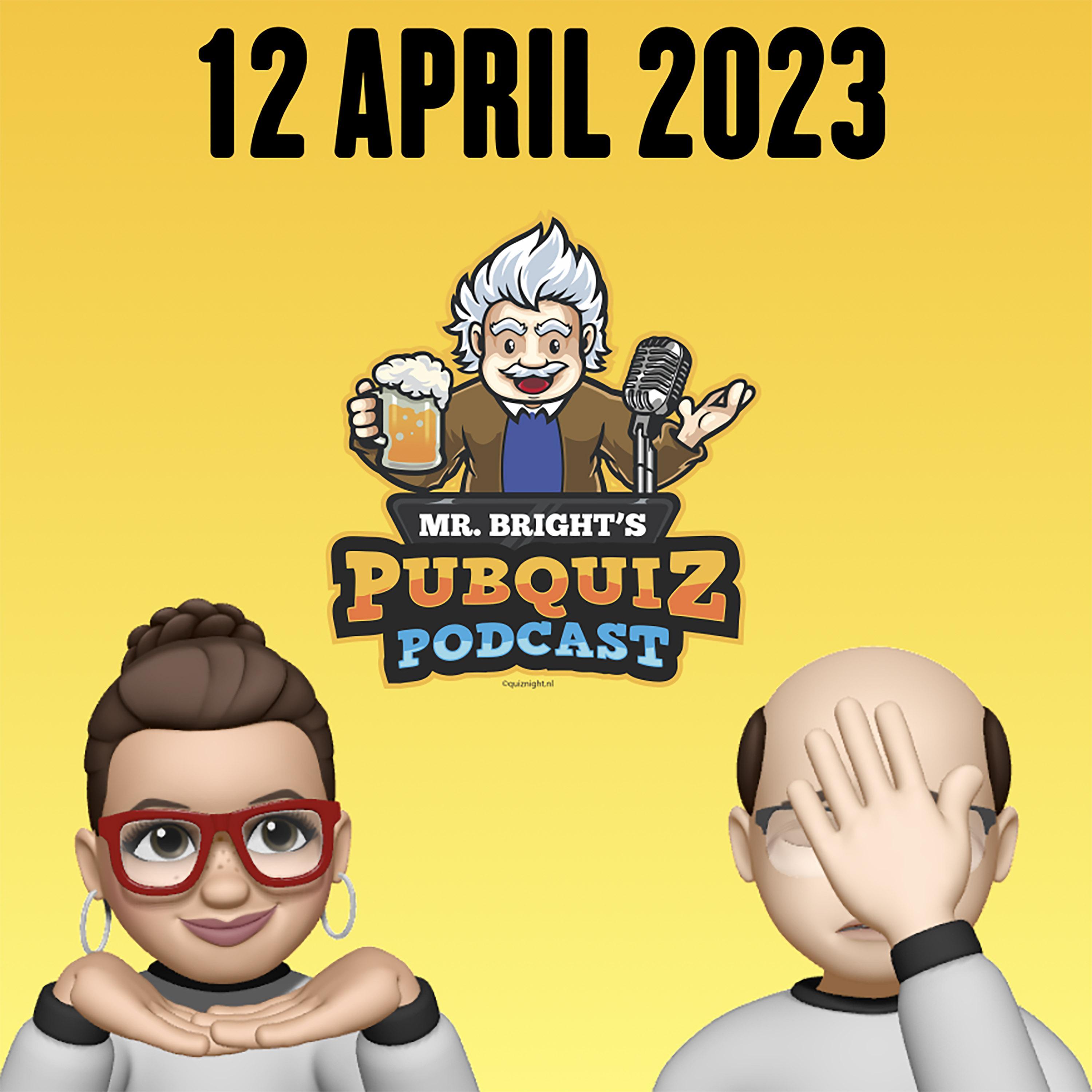 Pubquiz Podcast 12 april 2023 episode artwork