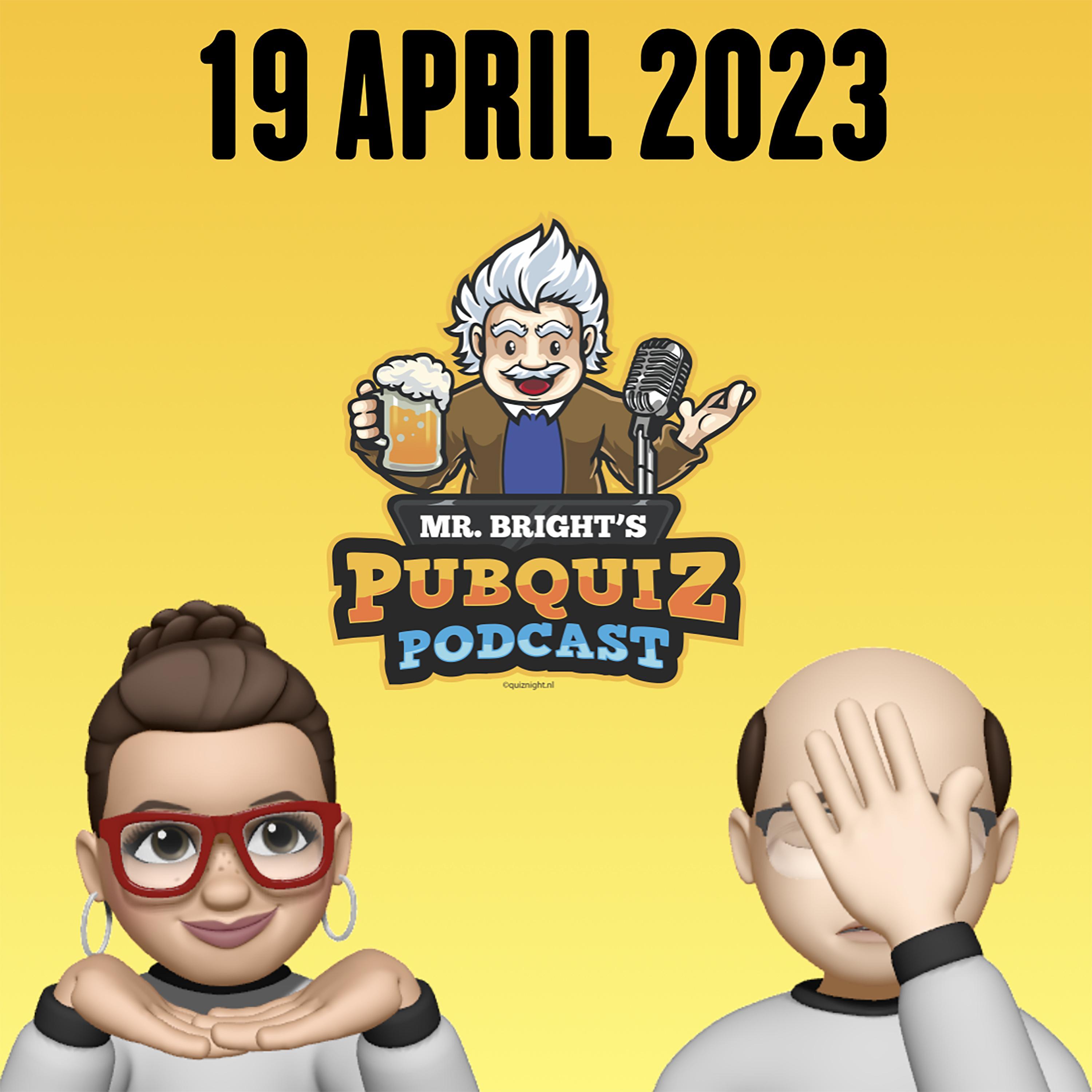 Pubquiz Podcast 19 april 2023 episode artwork