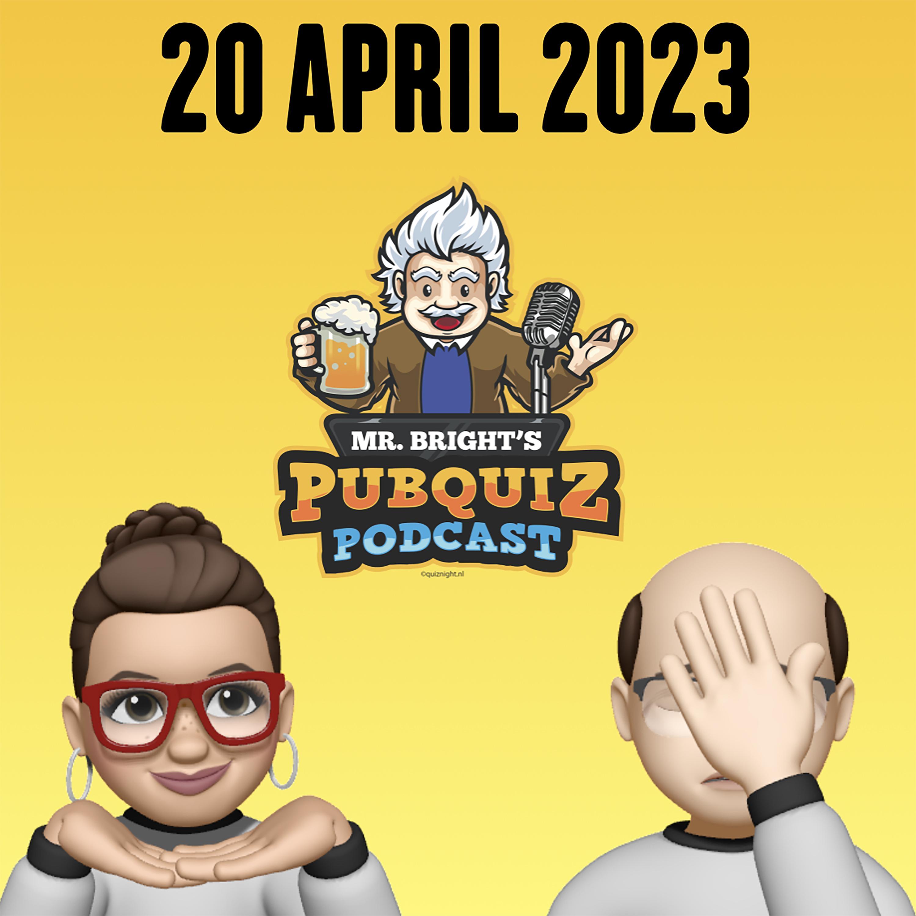 Pubquiz Podcast 20 april 2023 episode artwork