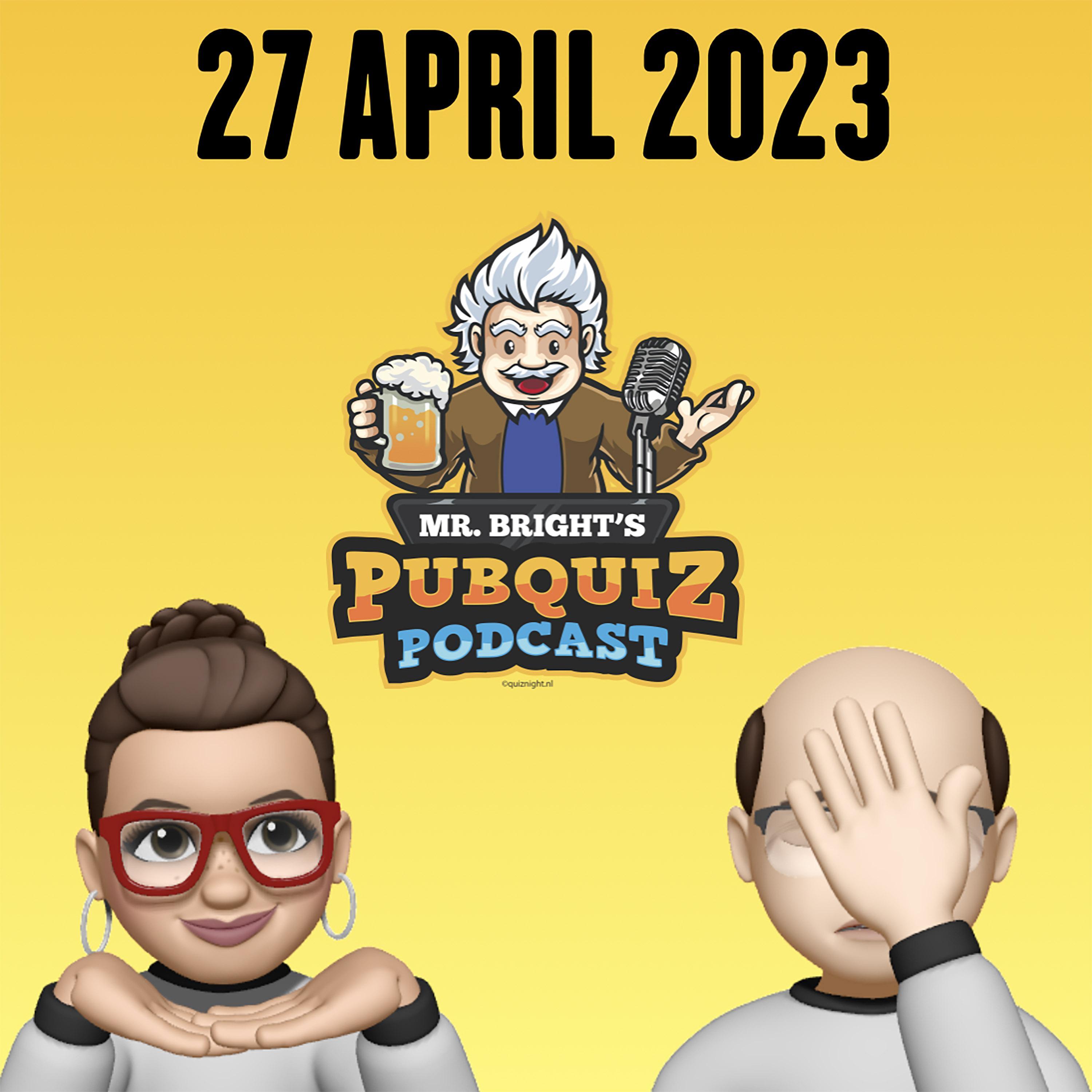Pubquiz Podcast 27 april 2023 episode artwork