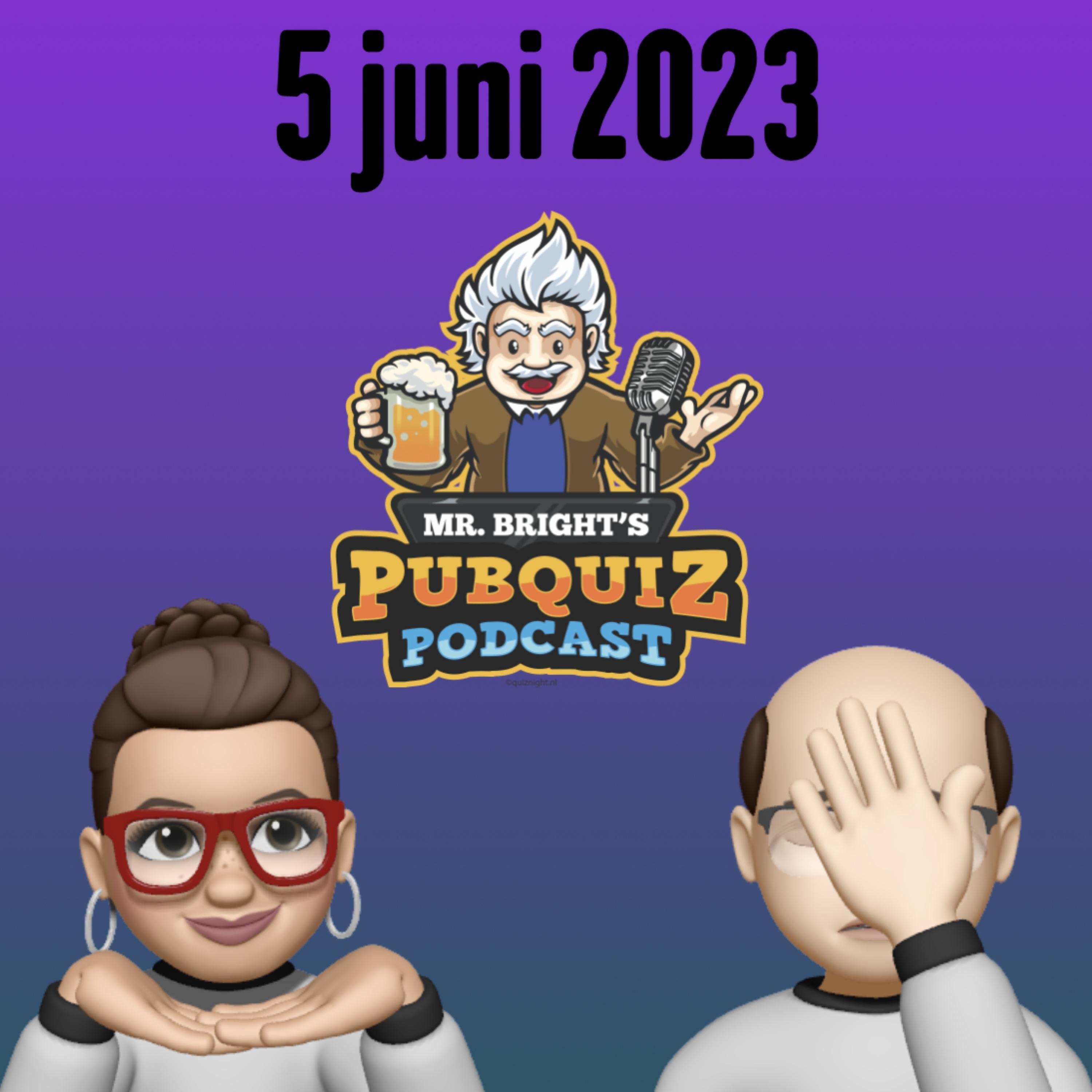 Pubquiz Podcast 5 juni 2023 episode artwork