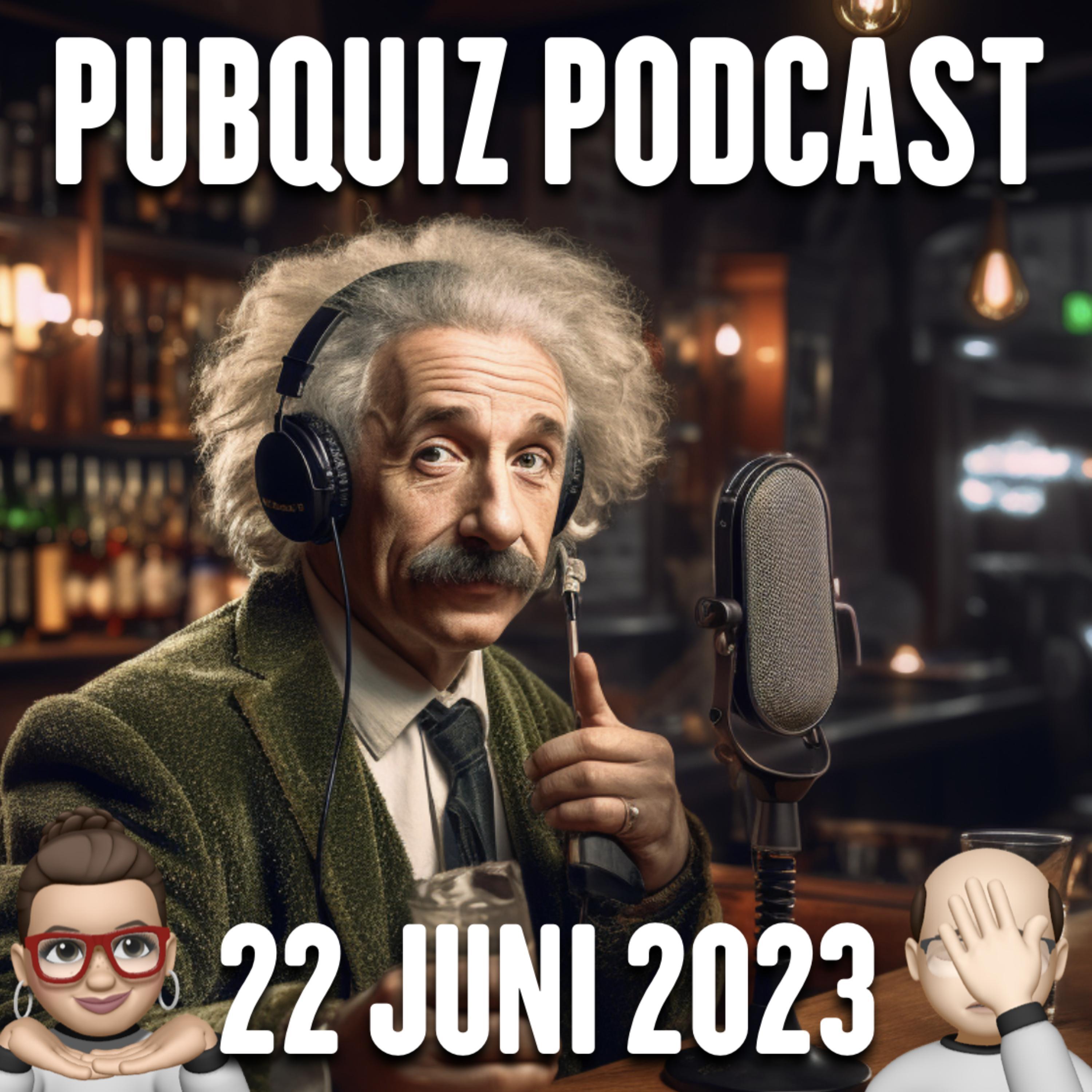 Pubquiz Podcast 22 juni 2023 episode artwork