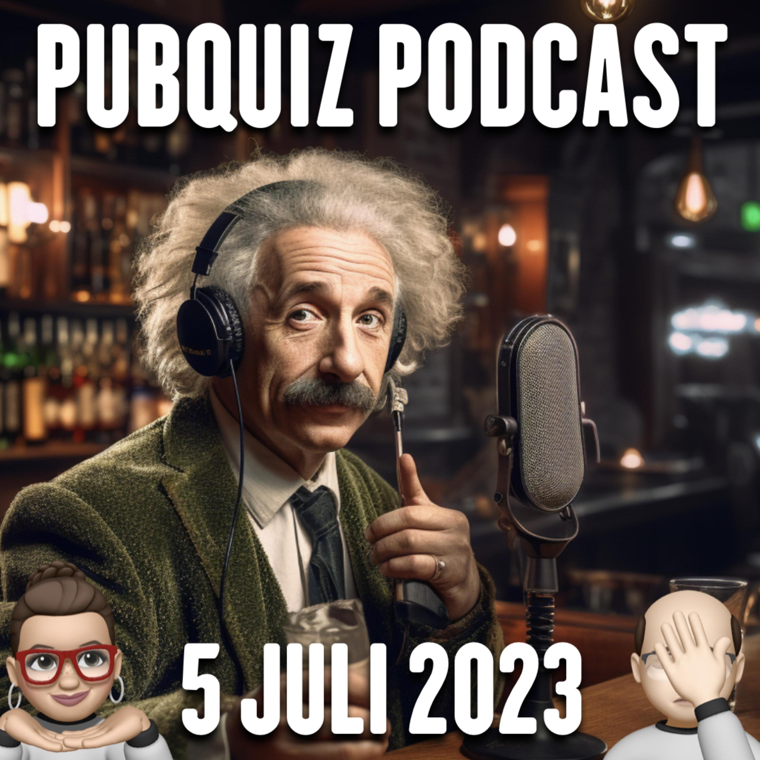 Pubquiz Podcast 5 juli 2023 episode artwork
