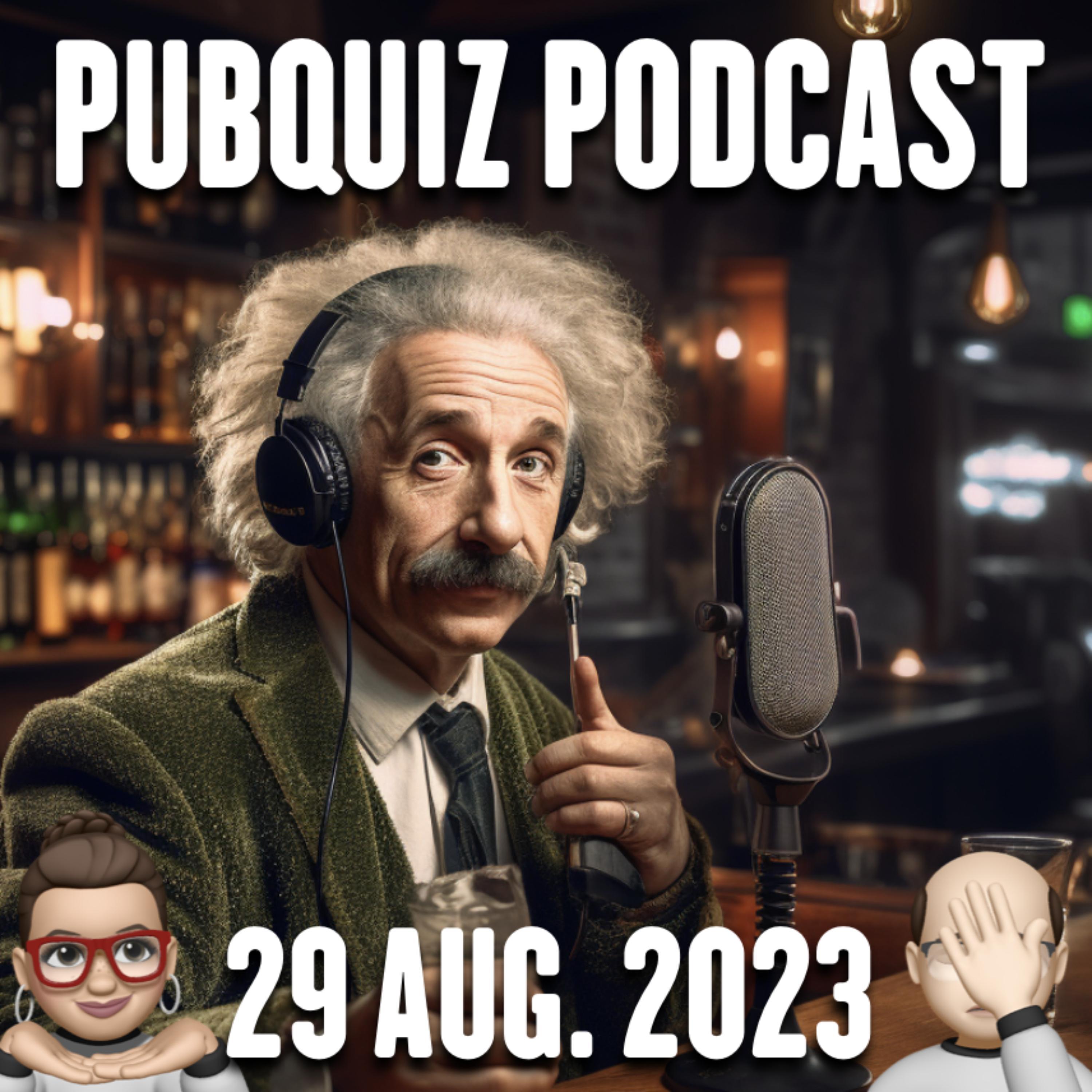 Pubquiz Podcast 29 augustus 2023 episode artwork