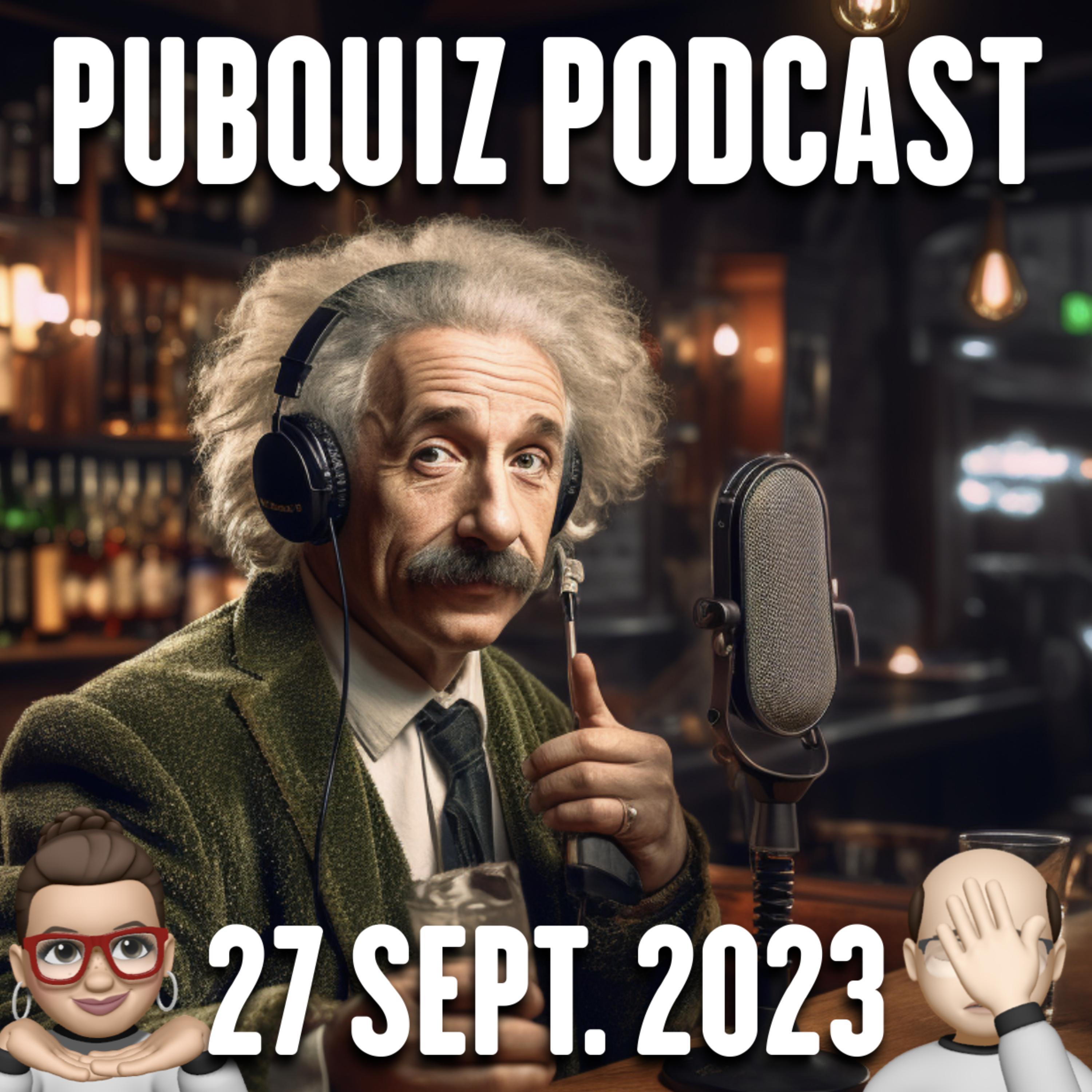 Pubquiz Podcast 27 september 2023 episode artwork