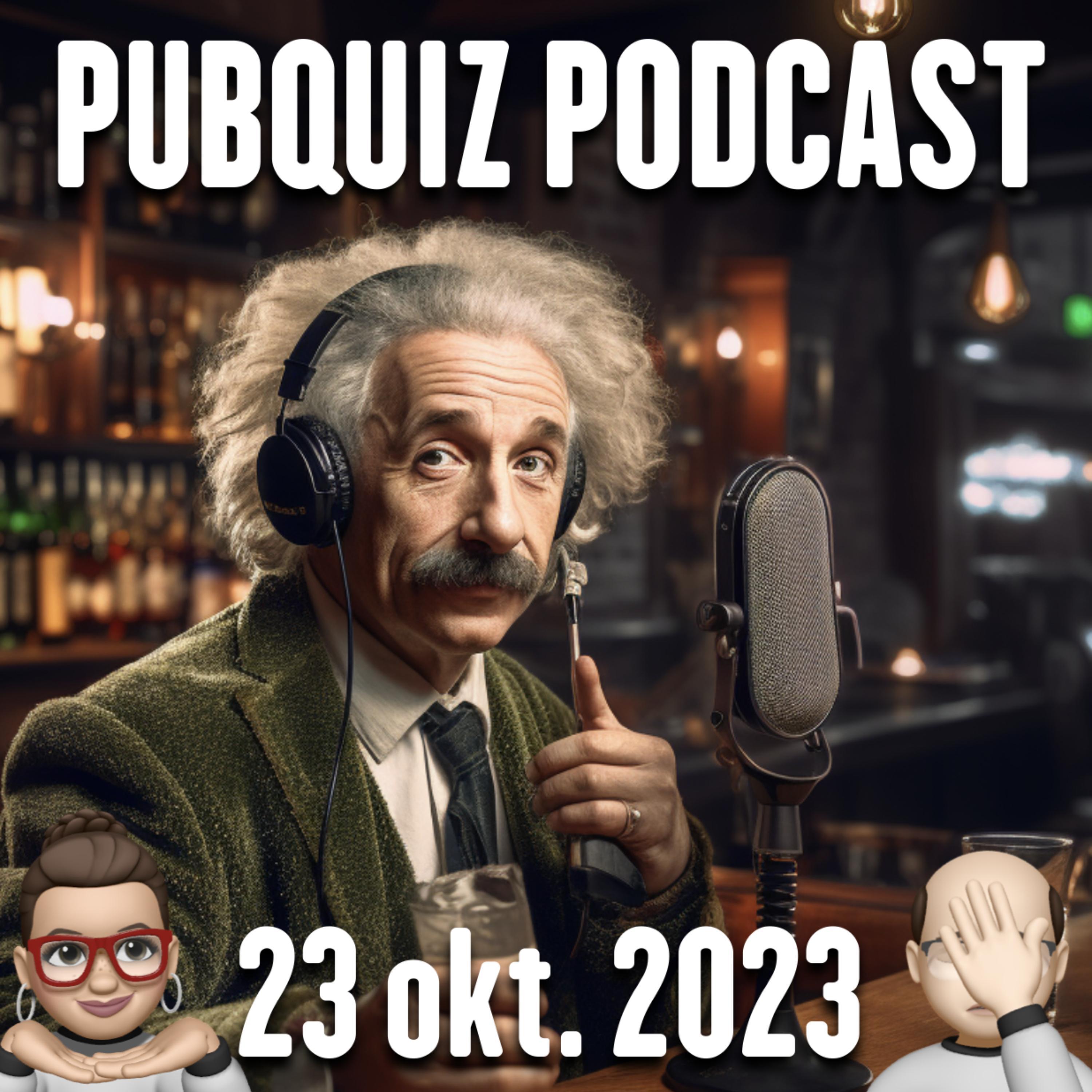 Pubquiz Podcast 23 oktober 2023 episode artwork