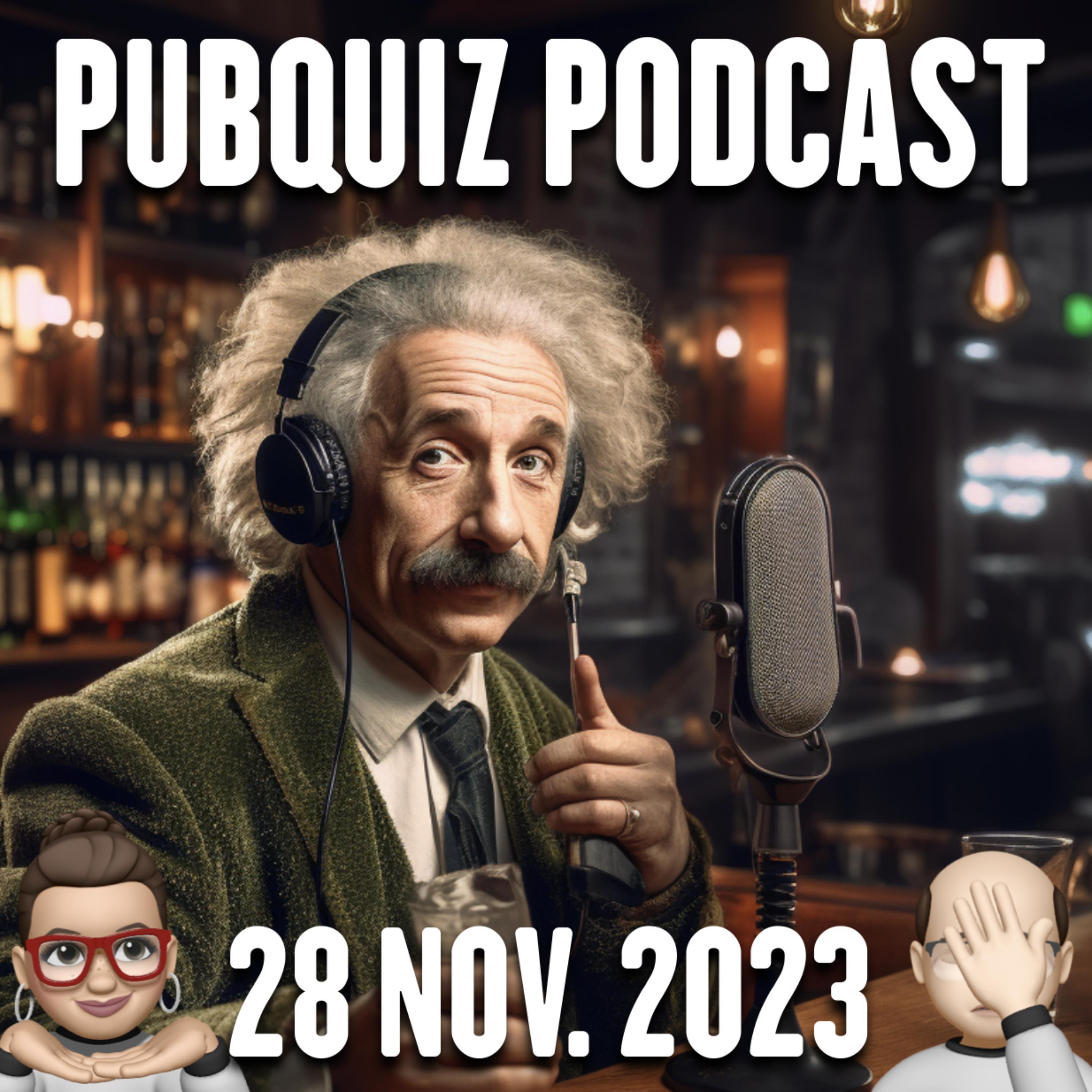 Pubquiz Podcast 28 november 2023 episode artwork