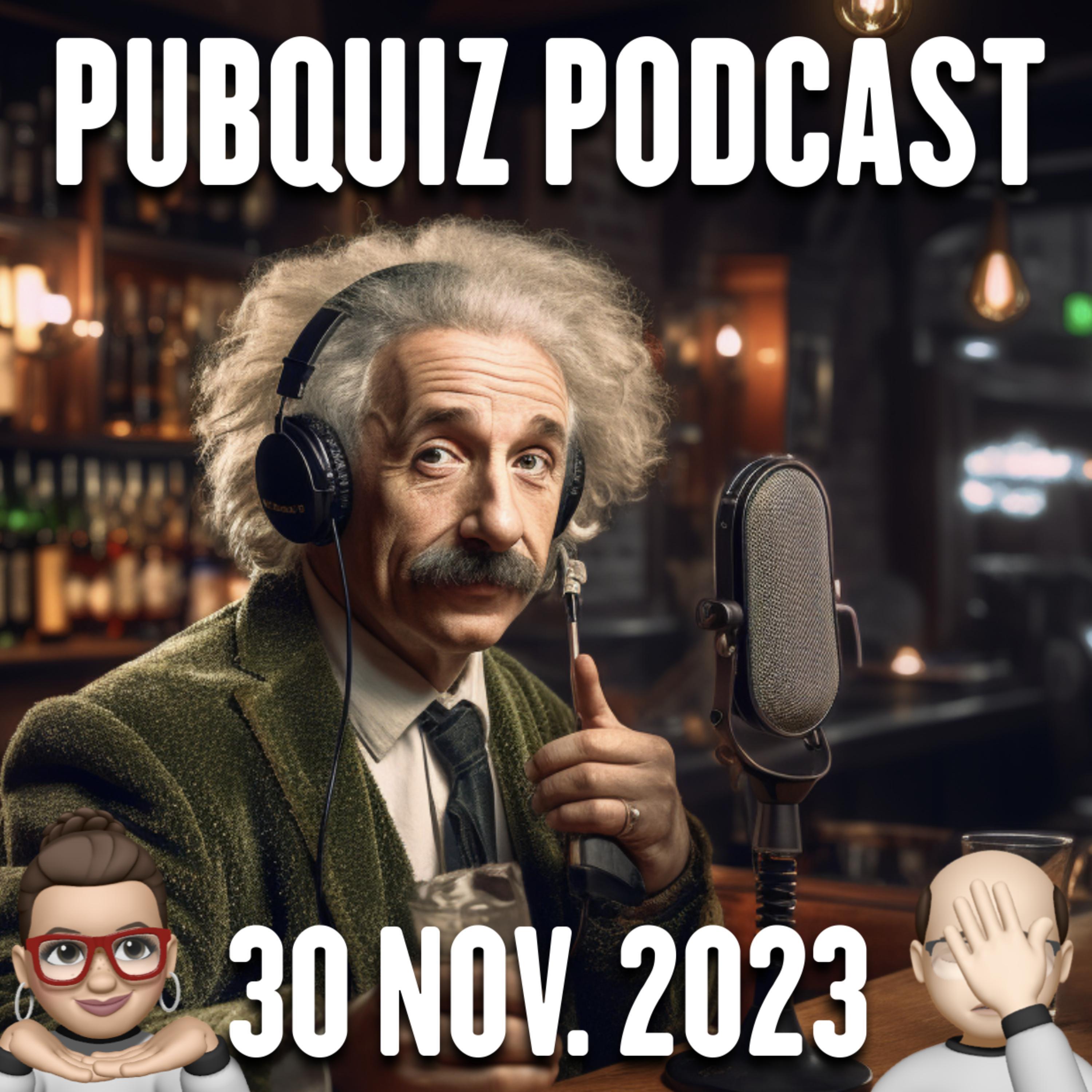 Pubquiz Podcast 30 november 2023 episode artwork