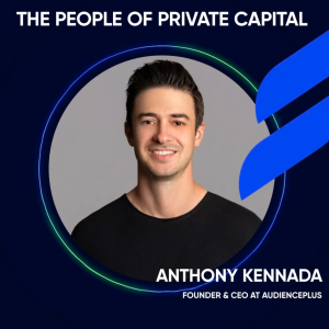 Anthony Kennada, CEO and Co-Founder of Audience Plus. Founders Series: