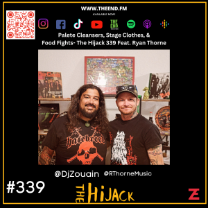 Palete Cleansers, Stage Clothes, & Food Fights- The Hijack 339 Feat. Ryan Thorne