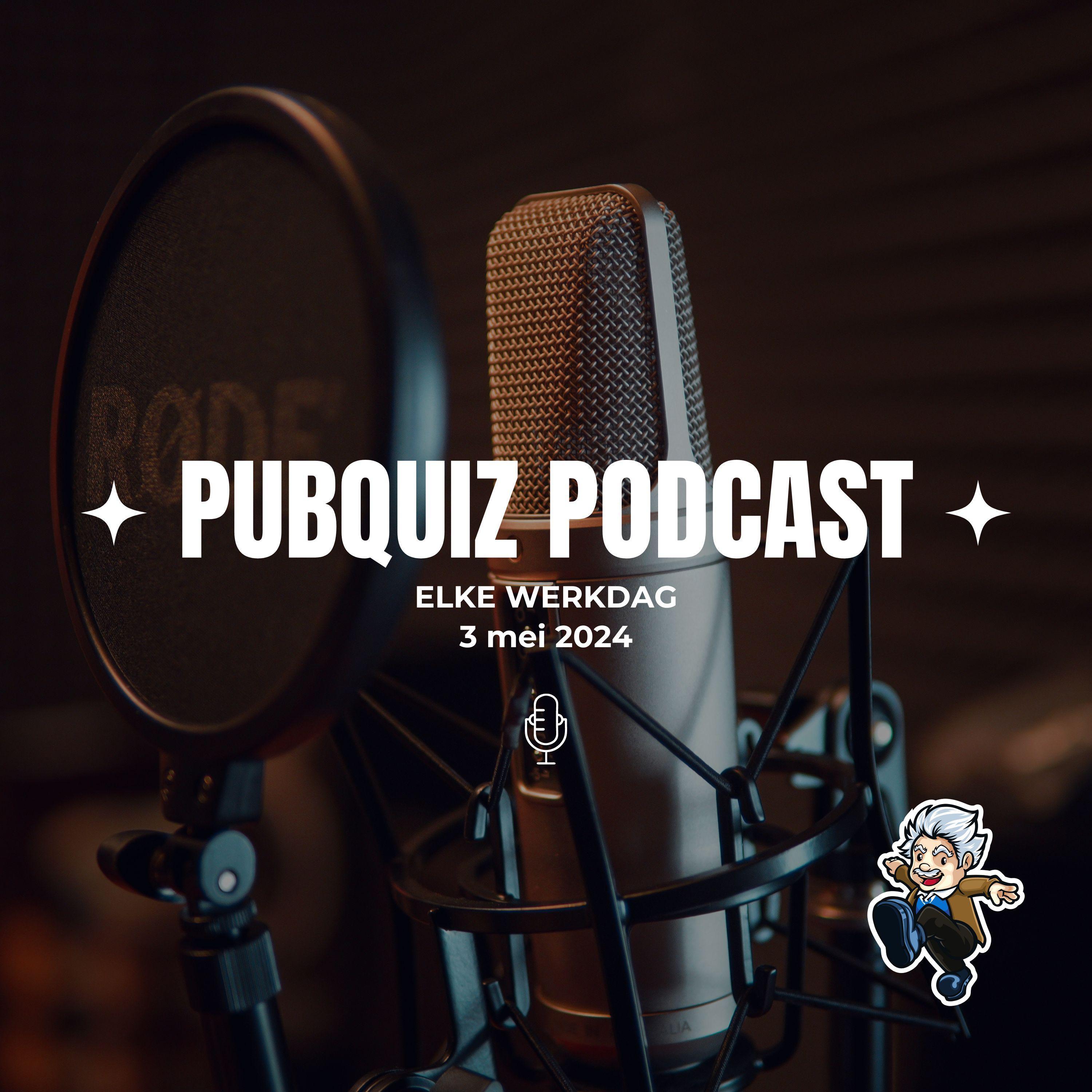 Pubquiz Podcast 3 mei 2024 episode artwork