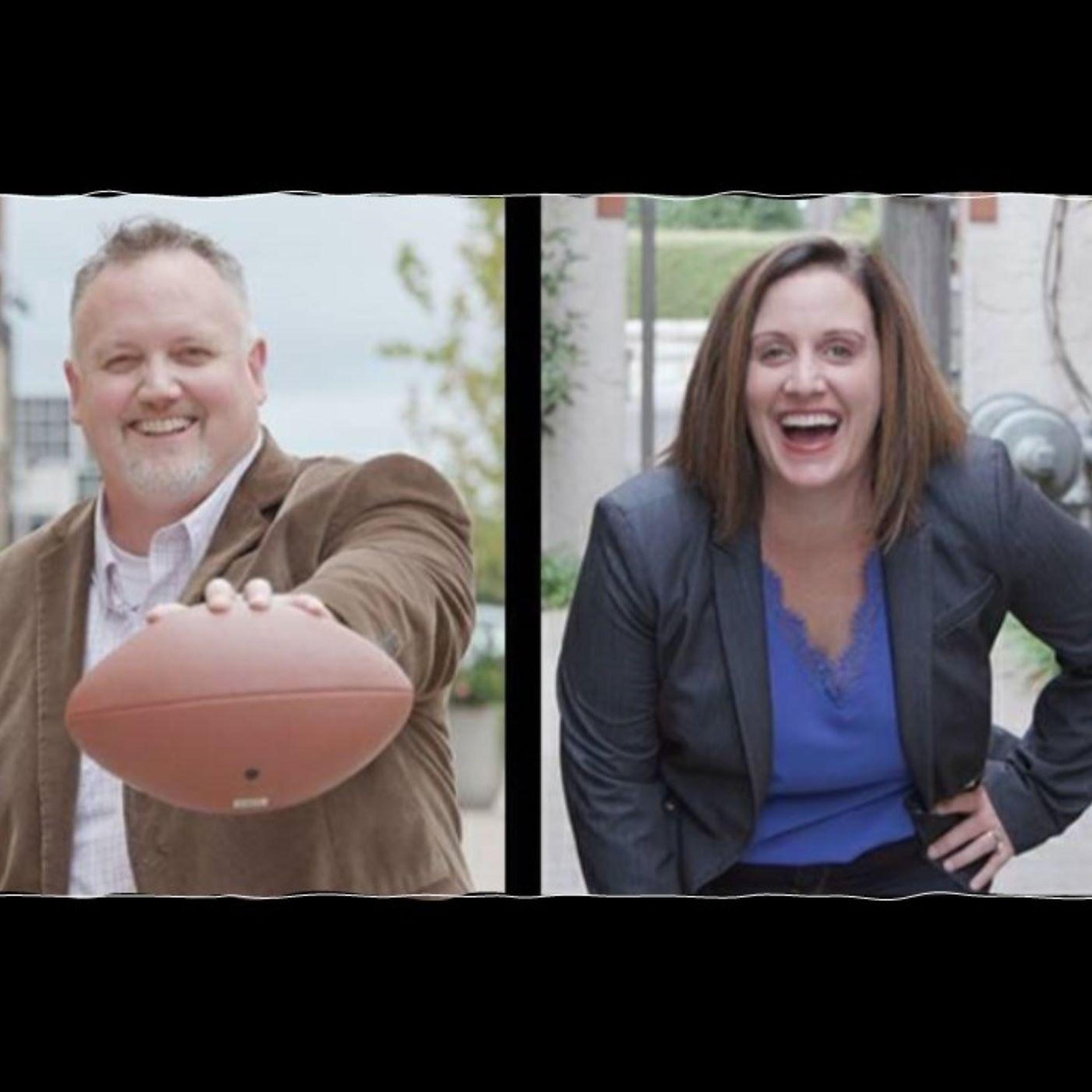 Kris and Mandy Simmons - 6Strong Media! Video Marketing - Football - Working with Family - LIFE!