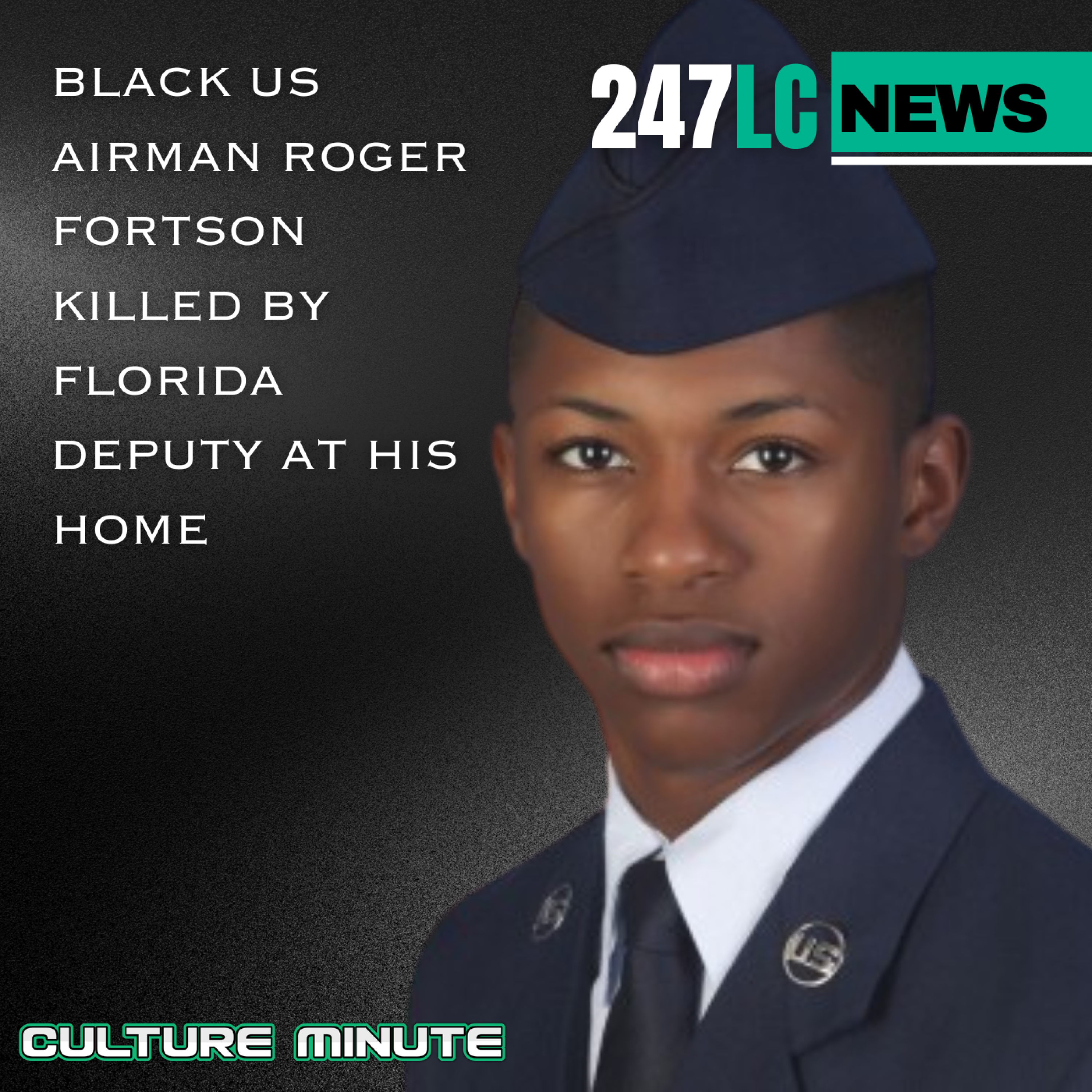 Black US Airman Roger Fortson Killed By Florida Deputy At His Home episode artwork