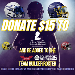 Support St. Jude and Join the Ben and Travis Echoes on College Football 25