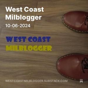 West Coast Milblogger