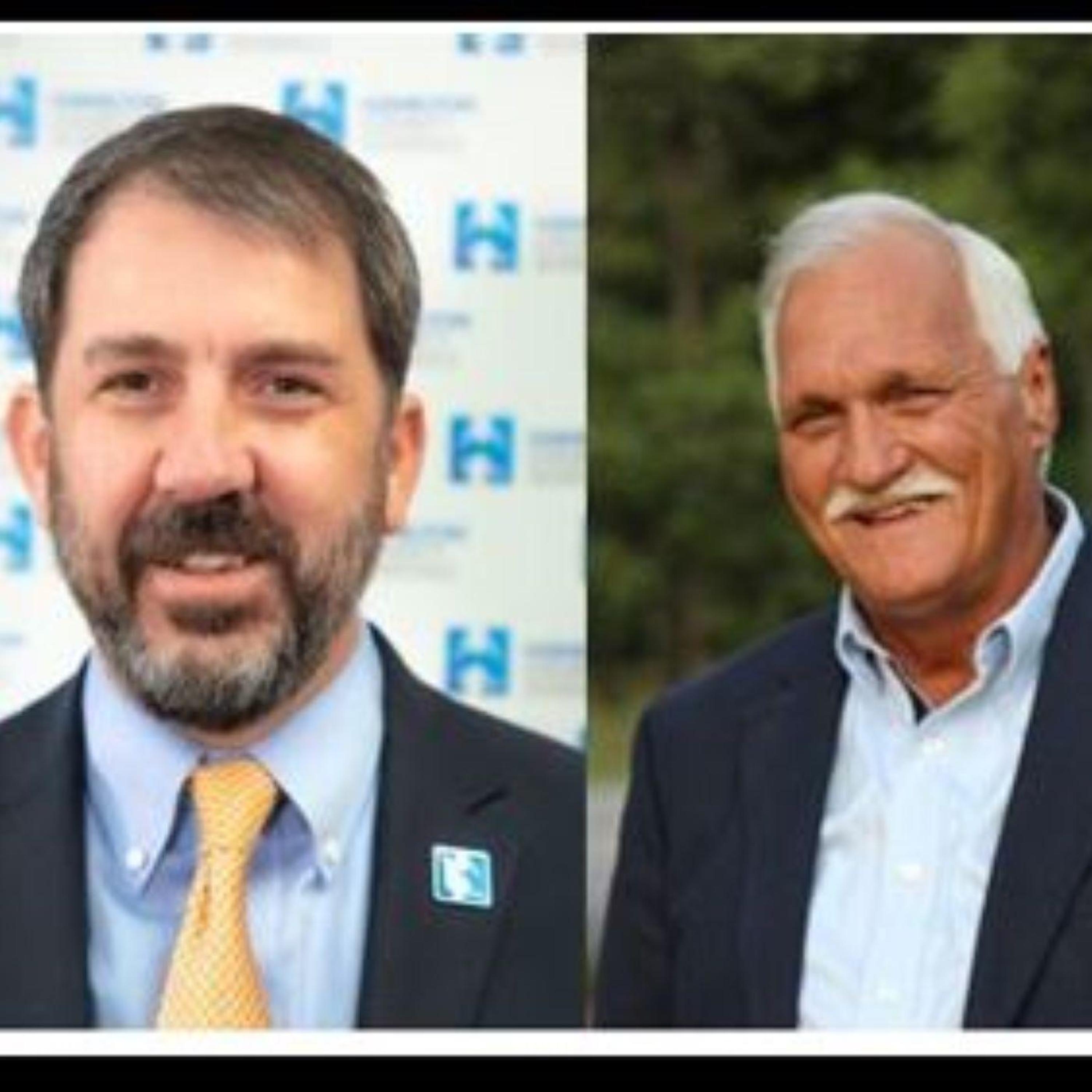 Hamilton County School Superintendent - Dr. Robertson and School Board Chairman - Joe Smith