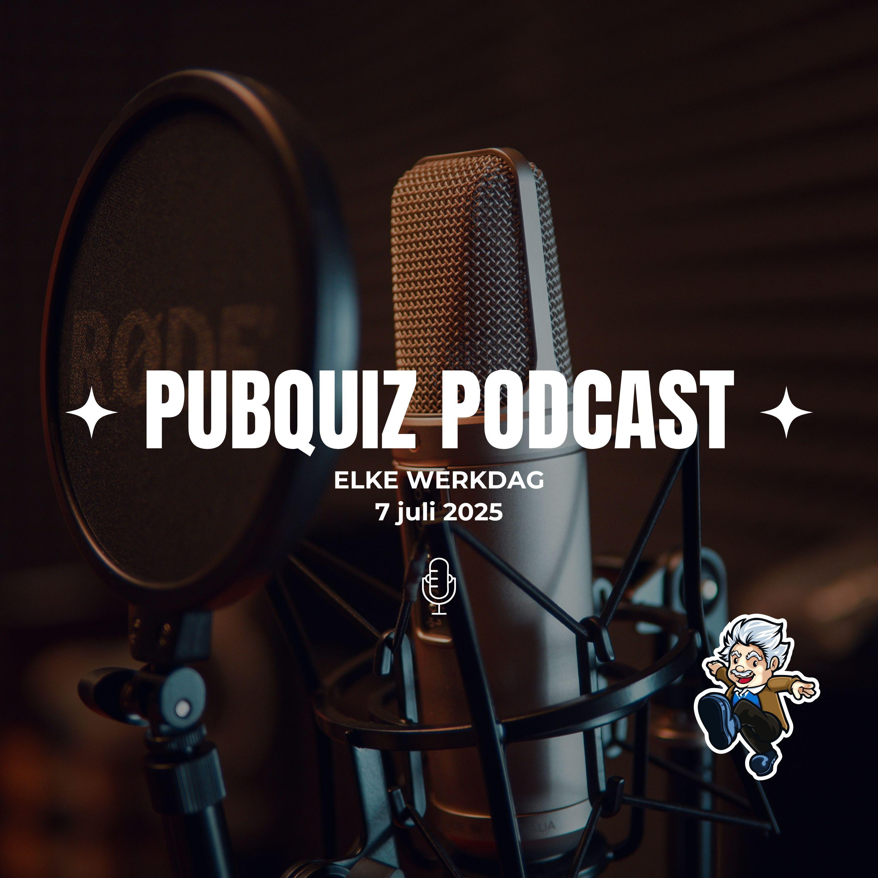 Pubquiz Podcast 7 juli 2025 episode artwork