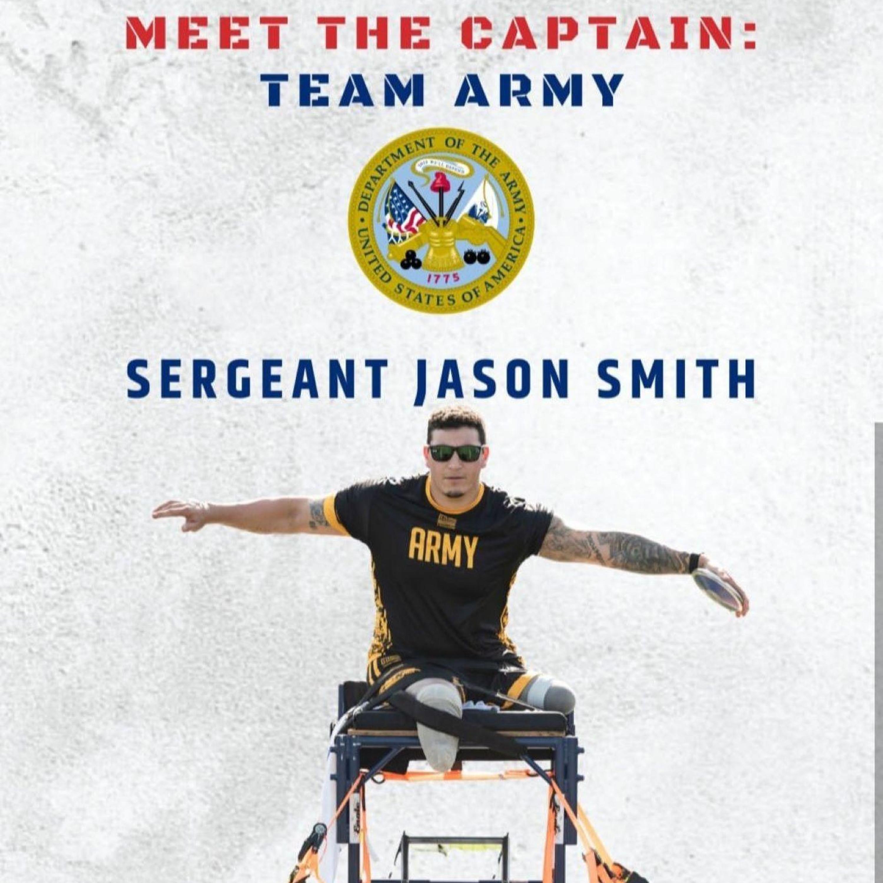 Oath & Pledge: Army Veteran Jason Smith Talked About His Recent Competition at the DoD Warrior Games! (The DoD Warrior Games are specifically designed for wounded, ill, and injured service members and veterans) Season Episode 30