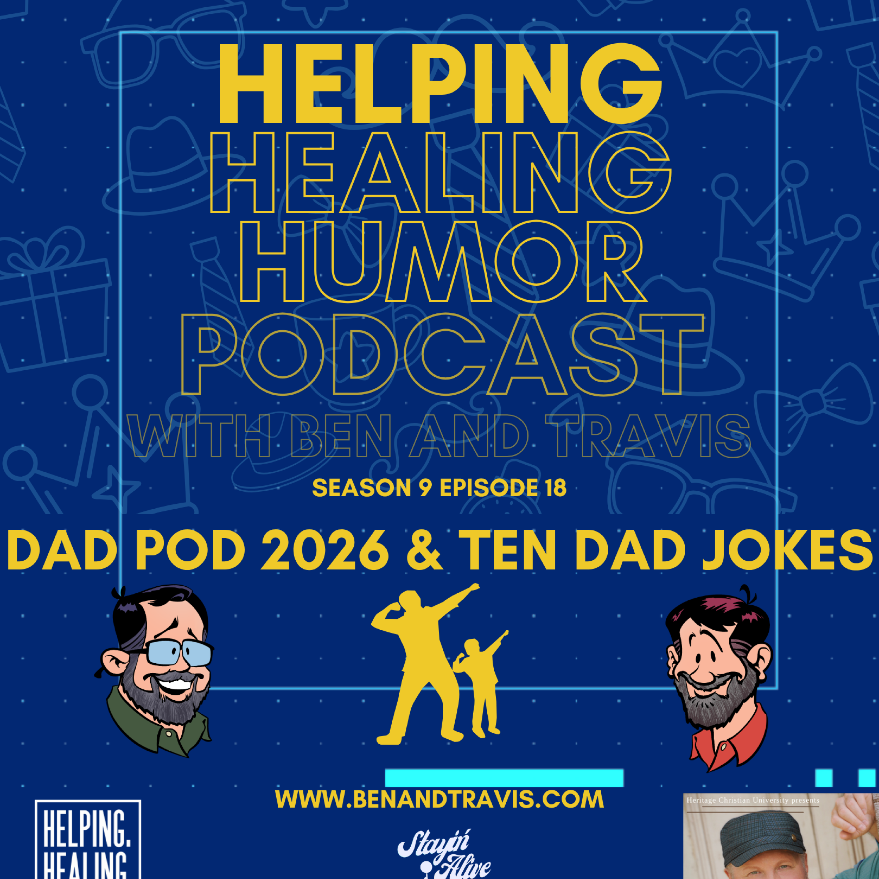 Dad Pod 2026 and Ten Dad Jokes episode artwork