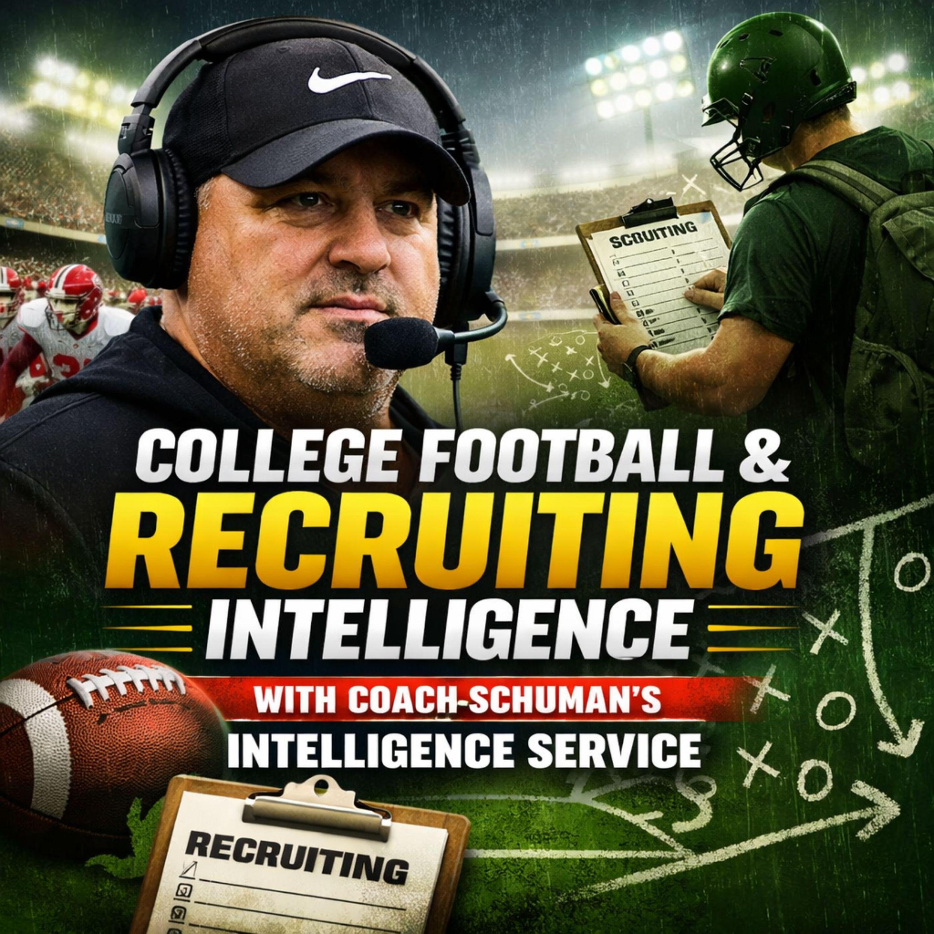 College Football & Recruiting Intelligence With Coach Schuman's Intelligence Service Sponsored by PortalIntel.AI